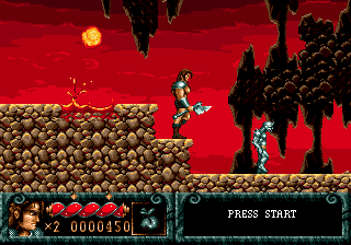 Blades of Vengeance screenshot 4 for Sega Genesis